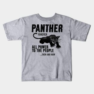 Black Panther Party, All Power To The People, Civil Rights, Black Lives Matter Kids T-Shirt